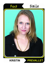 Kristin Prevallet Poetry Trading Card