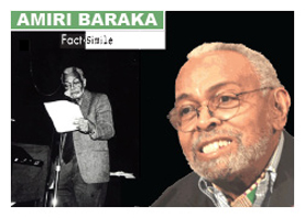 Amiri Baraka Poetry Trading Card