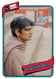 Kazim Ali Poetry Trading Card
