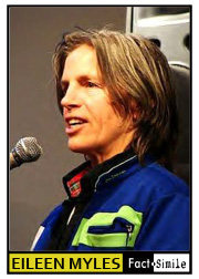 Eileen Myles Poetry Trading Card
