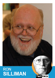 Ron Silliman Poetry Trading Card
