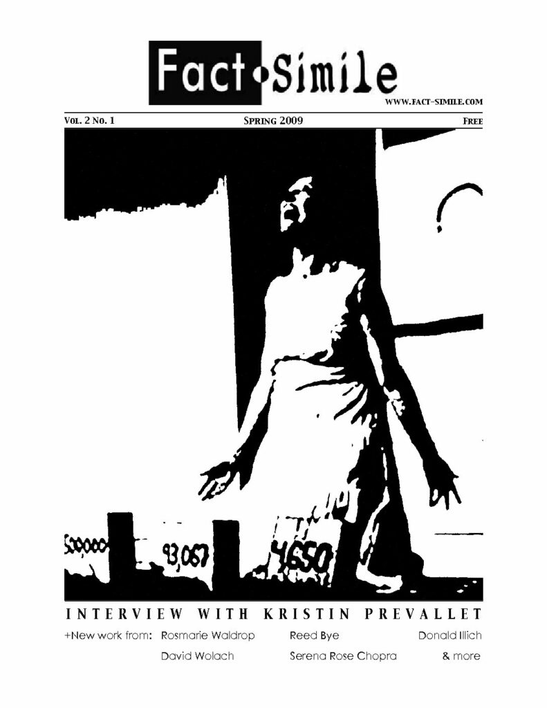 Fact-Simile 3 (2009)