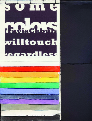 Some Colors Will Touch Regardless by Travis Cebula